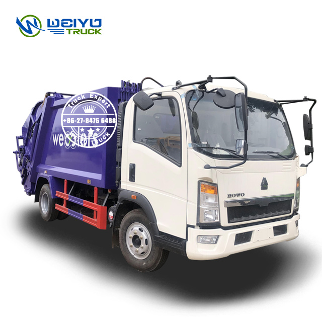 Hydraulic EEC Community Cleaning Garbage Compactor Truck from China