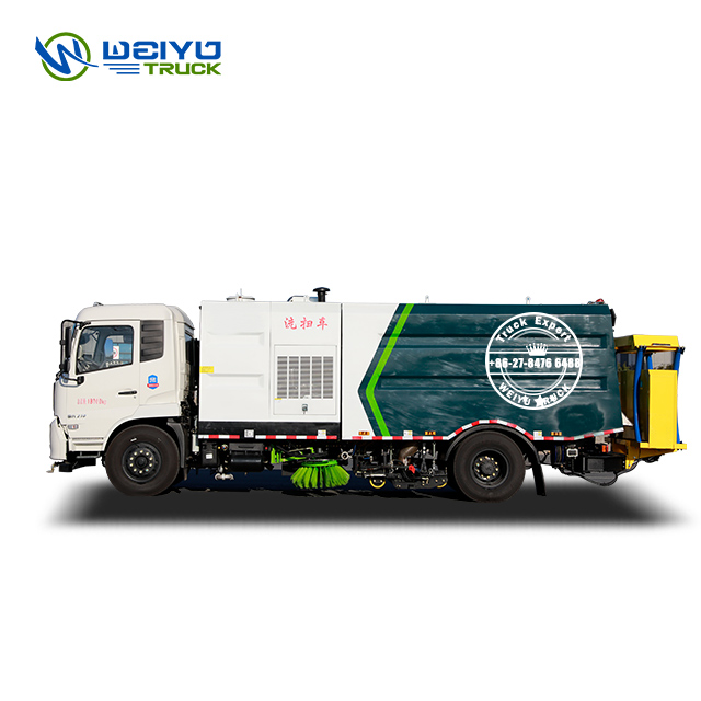 Dongfeng ISO9001 12 CBM Water Sprinkler Street Cleaning Road Sweeper